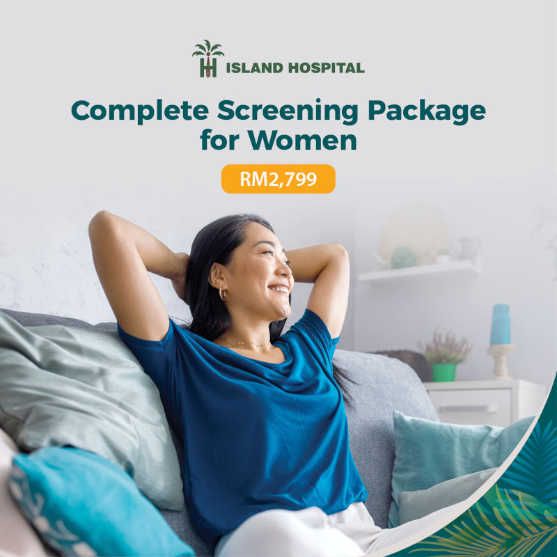 Island Hospital complete screening package for women