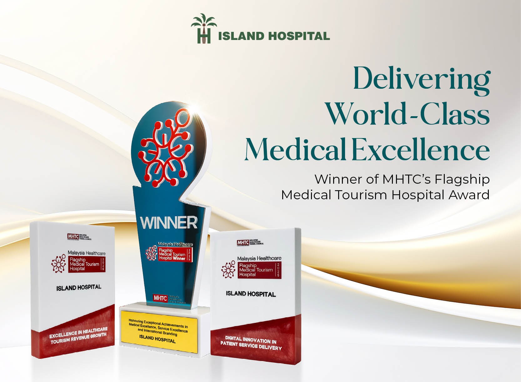 Island Hospital was named Malaysia's first FMTH for 2025 after a rigorous three-year evaluation by independent experts like IQVIA and Joint Commission International (JCI).