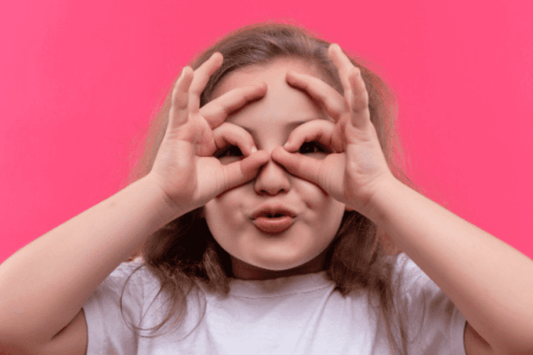 Crossed eyes in children